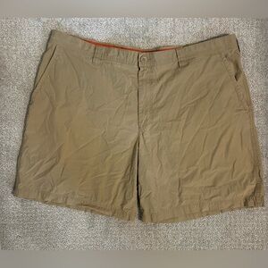 Columbia Shorts Mens 42 Washed Out Cotton‎ Flat Front Casual Outdoor 8" Inseam
